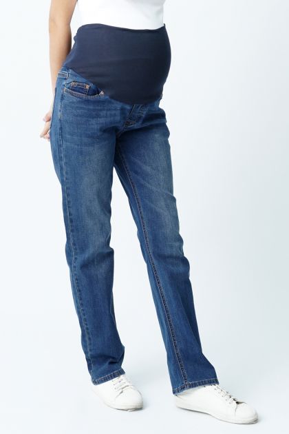 Maternity Full Panel Relaxed Fit Jeans