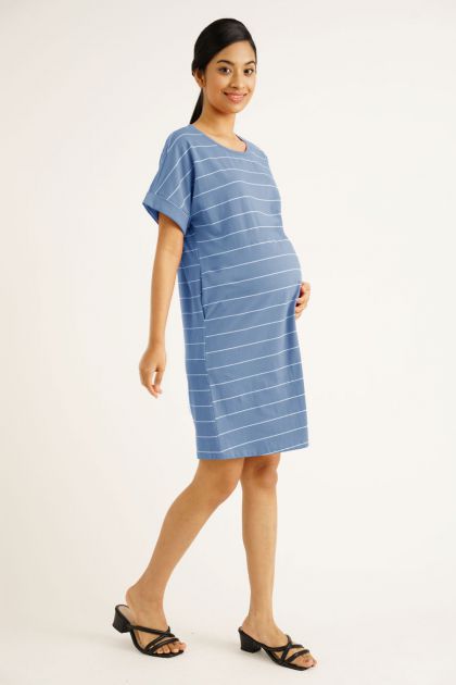 Maternity Jersey Shift Dress