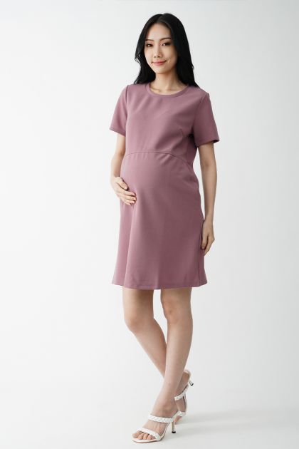 A-Line Maternity Shift Dress