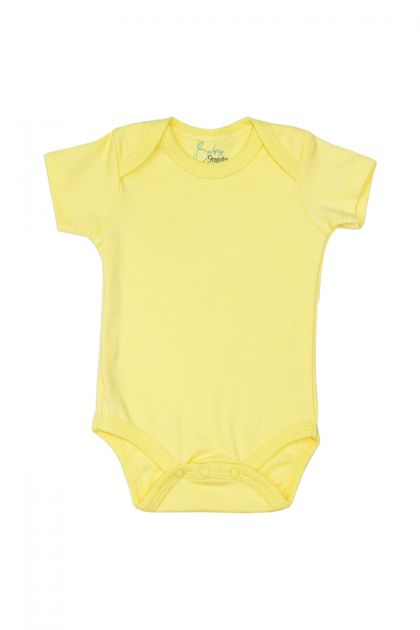 Newborn Baby Yellow Romper