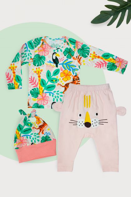 Lion Baby Pyjamas Set