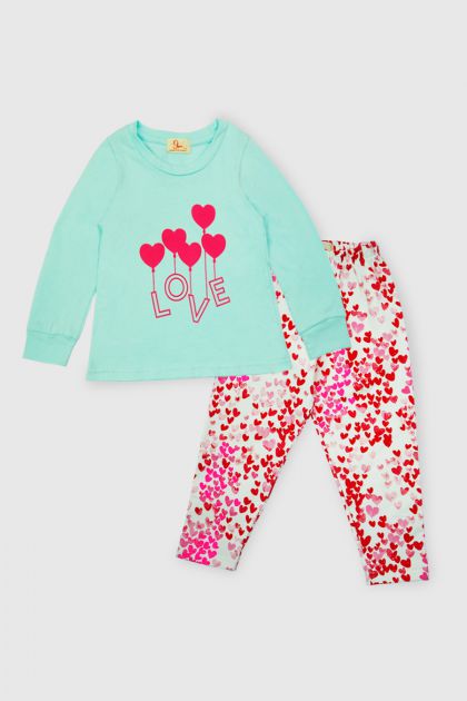 Heart Girl Pyjamas