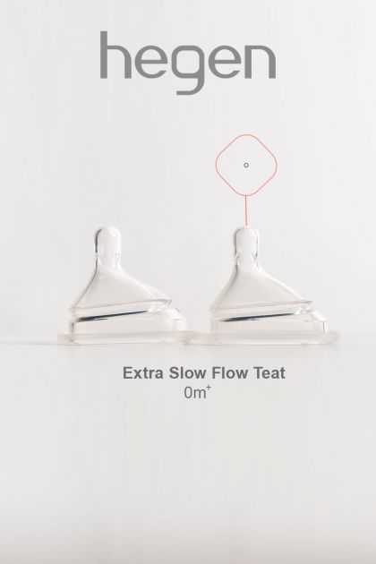 HEGEN Teat Extra Slow Flow (2 pack)