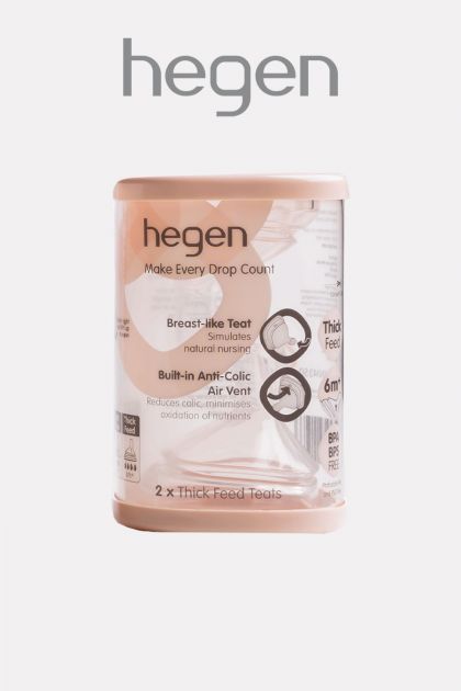 Hegen Teat Thick Feed (2 pack)